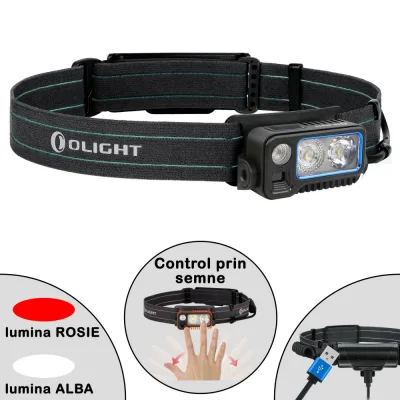 Lanterna frontala Olight Array 2 PRO operare fara maini